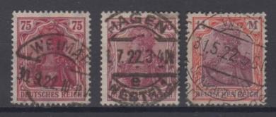 197 - Deutsches Reich Germania Nr. 197 b 
