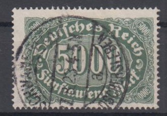 256 - Deutsches Reich Infla Nr. 256 a 