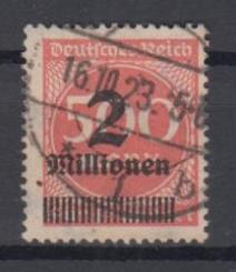 311 - Deutsches Reich Infla Nr. 311 A 