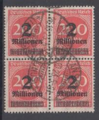 309 - Deutsches Reich Infla Nr. 309 W a 