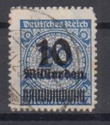 335 - Deutsches Reich Infla Nr. 335 B OPD L 