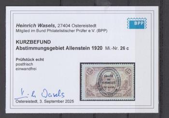 26 - Allenstein Nr. 26 c 