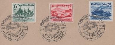 695 - Deutsches Reich Nr. 695 - 697 
