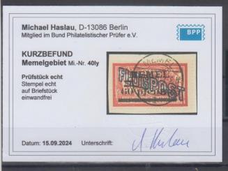 040 - Memel Nr. 40 Iy 