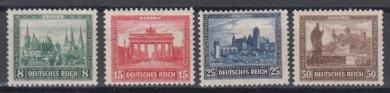 450 - Deutsches Reich Nothilfe Nr. 450 - 453 