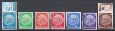 467 - Deutsches Reich Hindenburg Nr. 467 - 473 