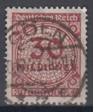 320 - Deutsches Reich Infla Nr. 320 
