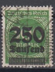 293 - Deutsches Reich Infla Nr. 293 