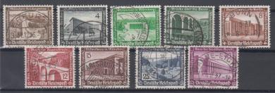 634 - Deutsches Reich WHW Moderne Bauten Nr. 634 - 641 