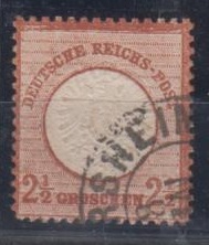 21 - Deutsches Reich Brustschilde Nr. 21 a 