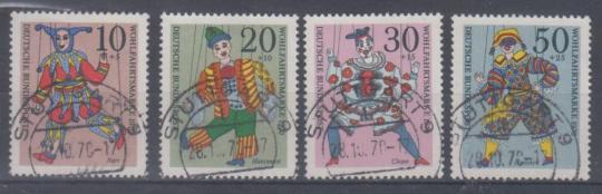650 - Bund Nr. 650 - 653 