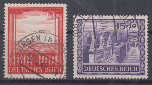804 - Deutsches Reich Nr. 804 + 805 