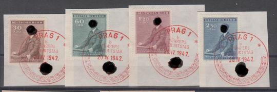 085 - Böhmen & Mähren Nr. 85 - 88 