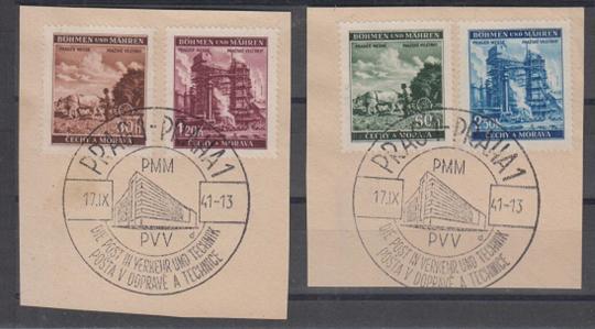 075 - Böhmen & Mähren Nr. 75 - 78 