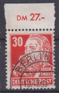 335 - DDR Köpfe 2 Nr. 335 va WZ 2XII 