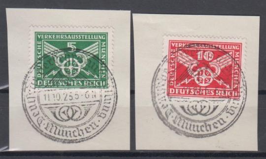 370 - Deutsches Reich Nr. 370 + 371 