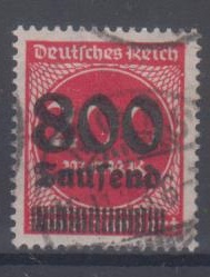 303 - Deutsches Reich Infla Nr. 303 A 