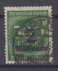 310 - Deutsches Reich Infla Nr. 310 A 