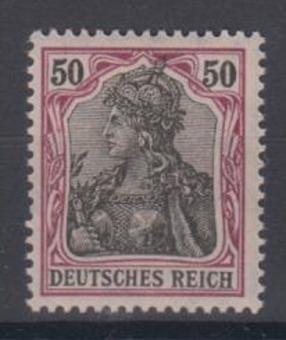 91 - Deutsches Reich Germania Nr. 91 II y 