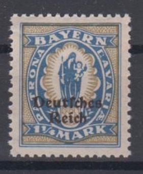 130 - Deutsches Reich Bayernabschied Nr. 130 I 