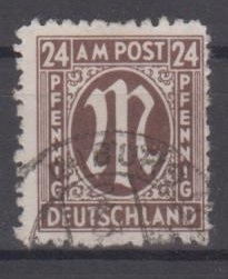 027 - Bizone AM-Post Nr. 27 B 
