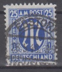 028 - Bizone AM-Post Nr. 28 A 