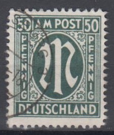 032 - Bizone AM-Post Nr. 32 b B 