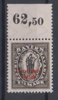 133 - Deutsches Reich Bayernabschied Nr. 133 I P OR IV 