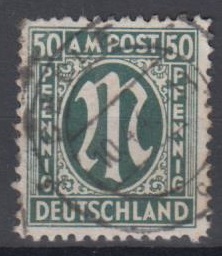 032 - Bizone AM-Post Nr. 32 b A 