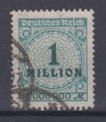 314 - Deutsches Reich Infla Nr. 314 A P HT 