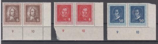 308 - DDR Nr. 308 - 310 