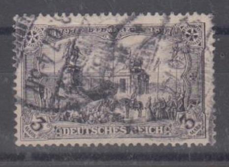 80 - Deutsches Reich Germania Nr. 80 Ba 