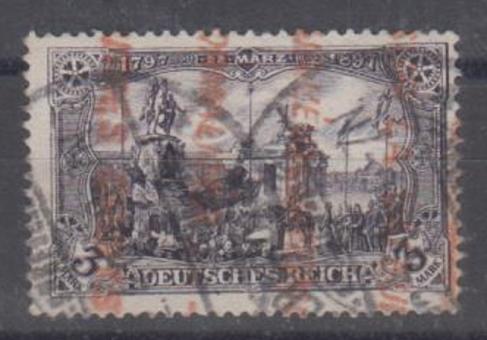 80 - Deutsches Reich Germania Nr. 80 Ba 