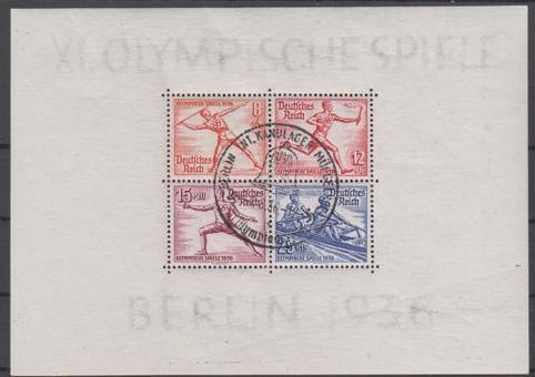 06 - Deutsches Reich Olympia-Block 6 