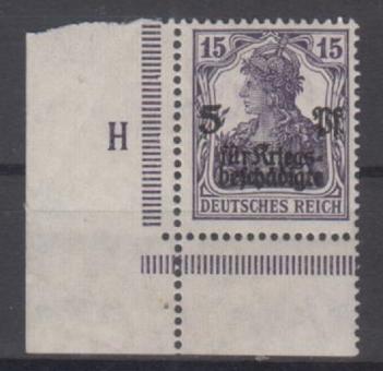 106 - Deutsches Reich Infla Nr. 106 DZ H 
