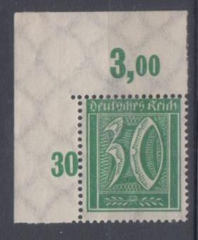 181 - Deutsches Reich Nr. 181 OR 