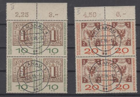 310 - Bund Nr. 310 b + 311 b 