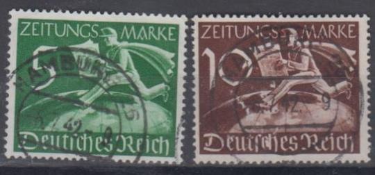 738 - Deutsches Reich Z 738 + Z 739 