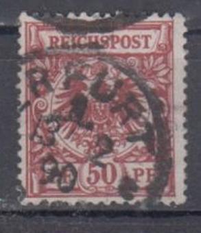 50 - Deutsches Reich Krone/Adler Nr. 50 a 