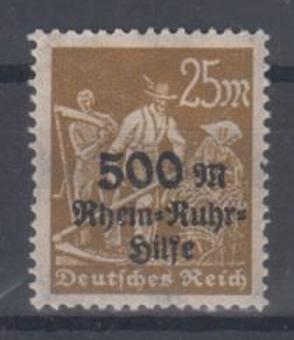 259 - Deutsches Reich Infla Nr. 259 VII 