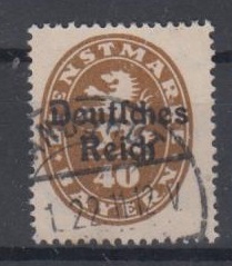 039 - Deutsches Reich Dienst Nr. 39 I 