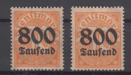 095 - Deutsches Reich Dienst Nr. 95 X + Y 