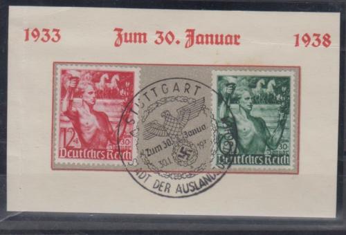 660 - Deutsches Reich Nr. 660 + 661 