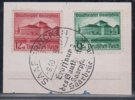 673 - Deutsches Reich Nr. 673 + 674 