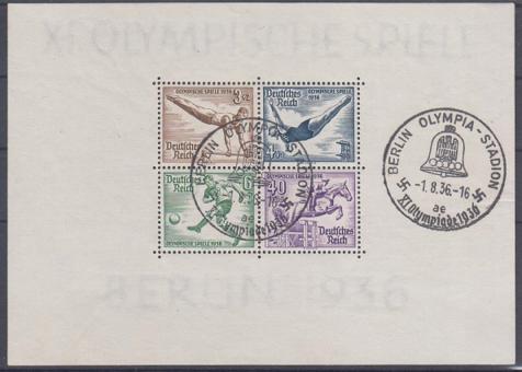 05 - Deutsches Reich Olympia-Block 5 
