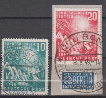 111 - Bund Bundestag Nr. 111 + 112 