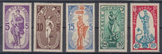 276 - Danzig Nr. 276 - 280 
