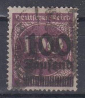 289 - Deutsches Reich Infla Nr. 289 a 