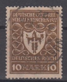 203 - Deutsches Reich Infla Nr. 203 a 