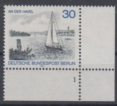 529 - Berlin Nr. 529 FN 1 